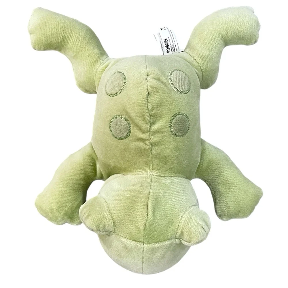 Vintage Gymboree Frog Ribbit Plush Baby Toy 2004 Stuffed Animal Green HTF 12”